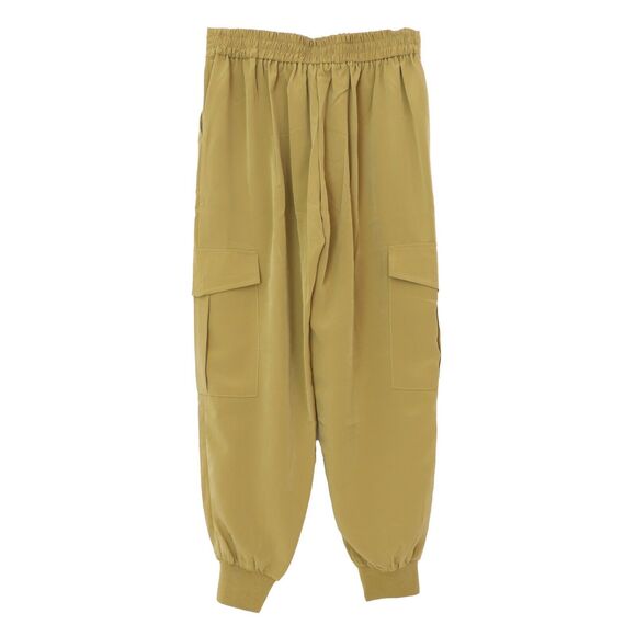 AREA STARS Ari Cargo Pant M Tan Jogger Elastic Back Waistband Woven NWT B58 - Picture 3 of 6